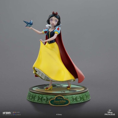DISNEY'S ANIME PRINCESS BIANCANEVE SNOW WHITE STATUA FIGURE IRON STUDIOS