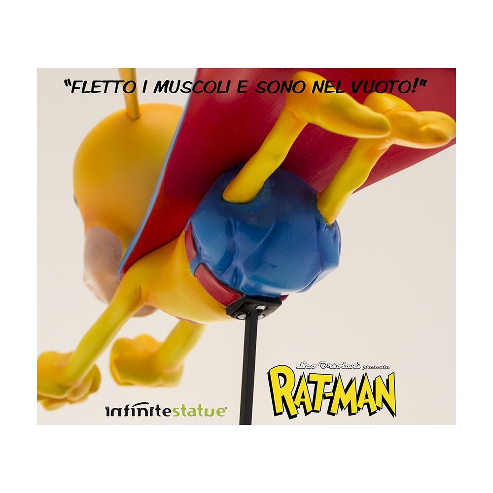 INFINITE STATUE RAT-MAN THE INFINITE COLLECTION N.6 STATUE LEO ORTOLANI