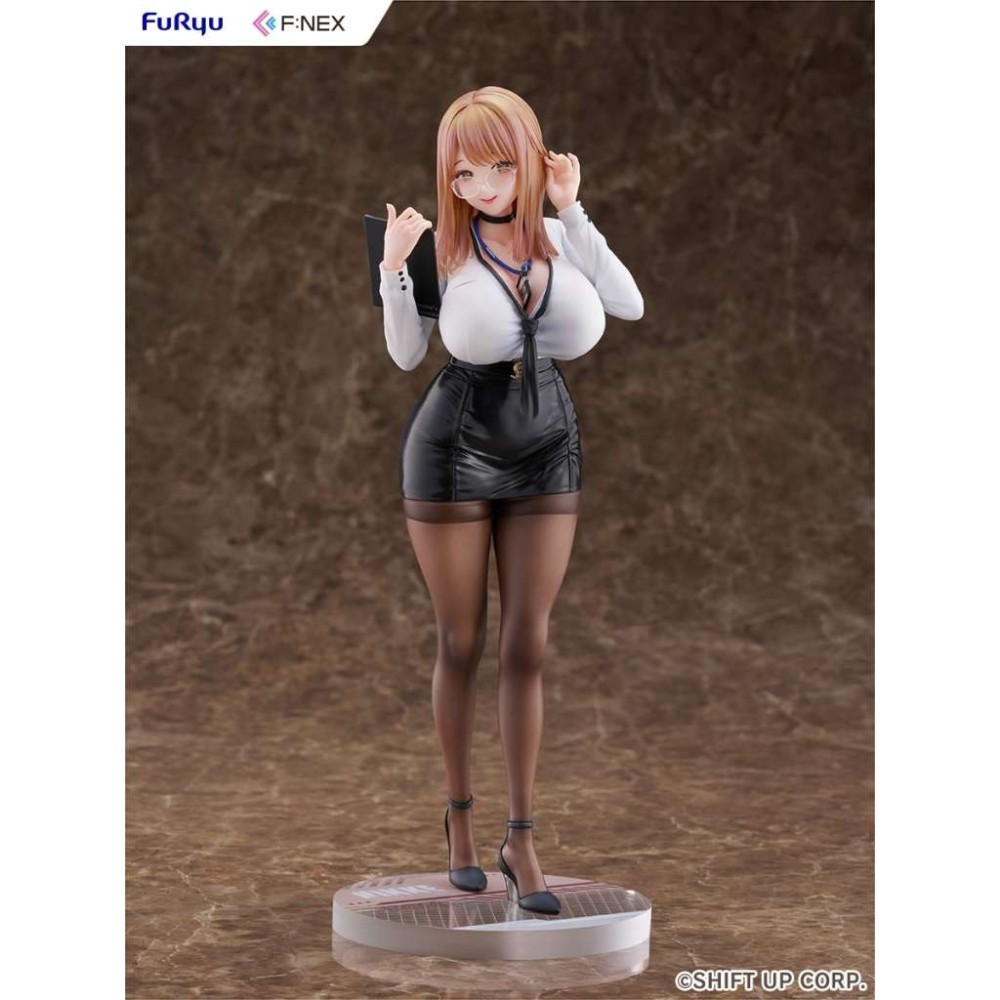 FURYU GODDESS OF VICTORY NIKKE EMMA OFFFICE THERAPY FNEX 1/7 FIGURE STATUE