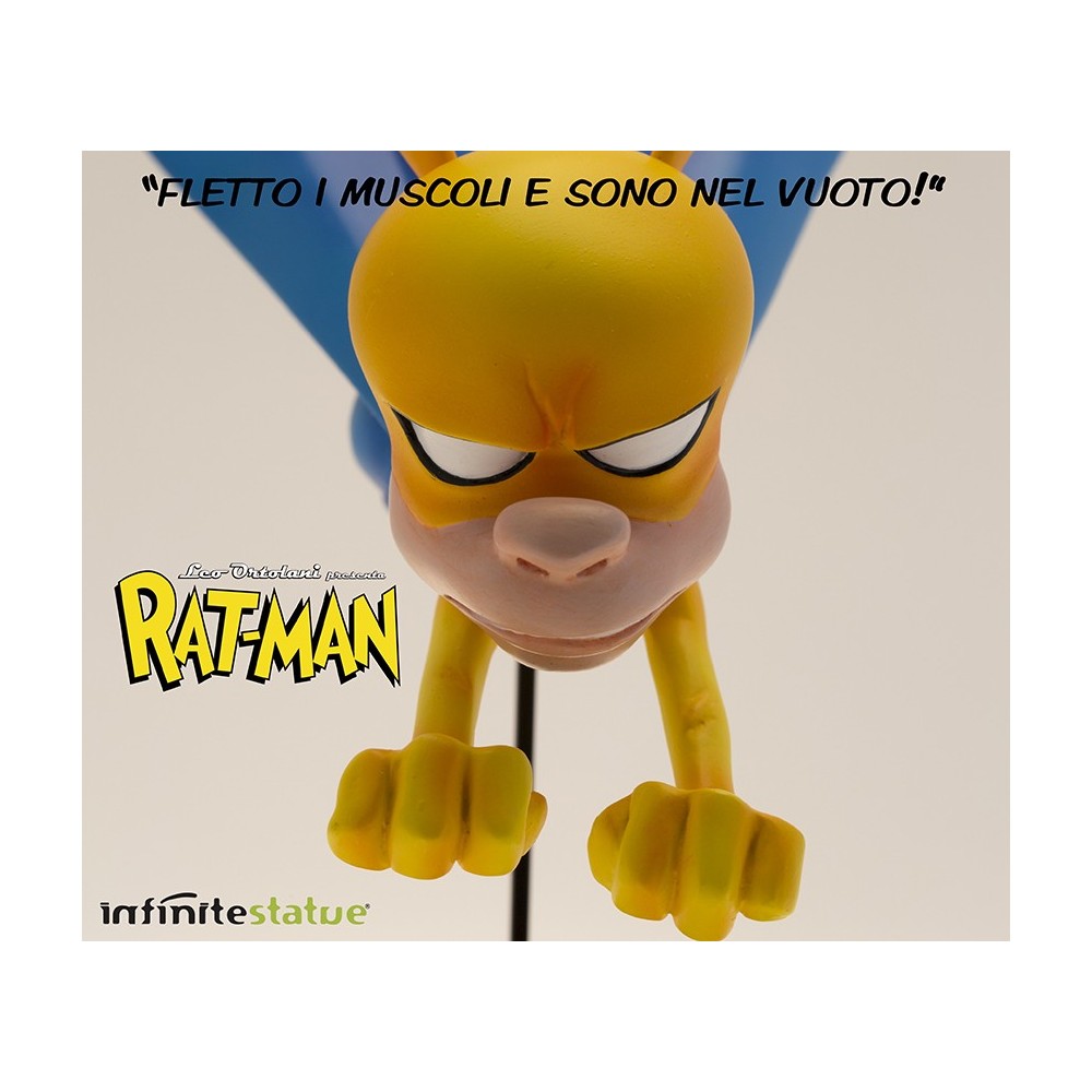 INFINITE STATUE RAT-MAN THE INFINITE COLLECTION N.6 STATUE LEO ORTOLANI