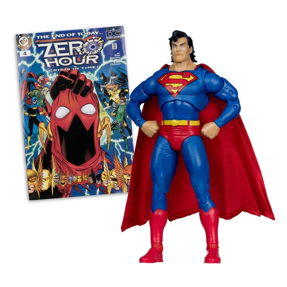 MC FARLANE DC DIRECT PAGE PUNCHERS SUPERMAN ZERO HOUR VER. PVC ACTION FIGURE