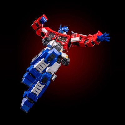UNIX SQUARE TRANSFORMERS COMBOT DIECAST OPTIMUS PRIME ACTION FIGURE