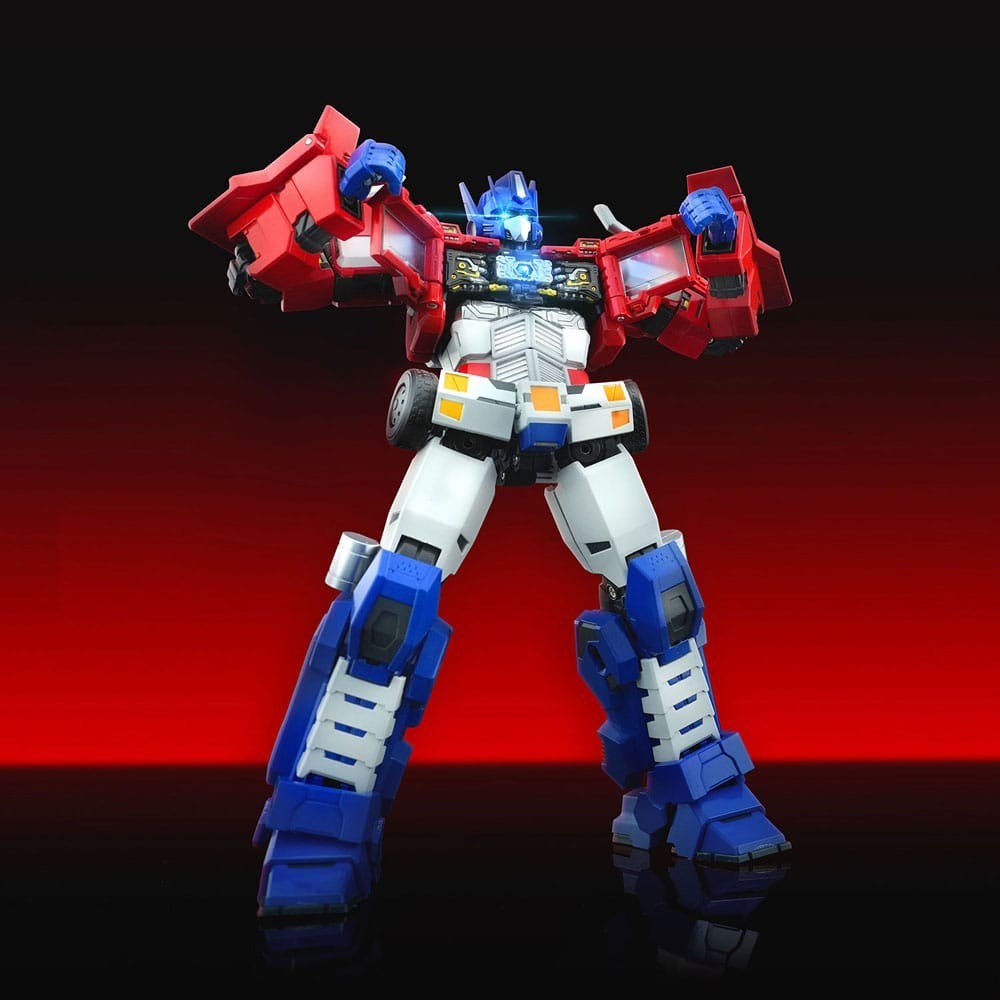 UNIX SQUARE TRANSFORMERS COMBOT DIECAST OPTIMUS PRIME ACTION FIGURE