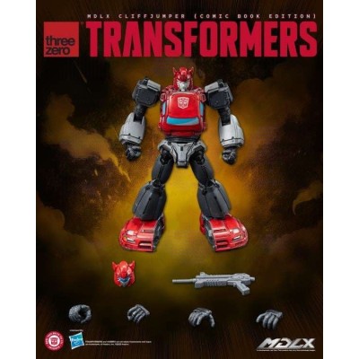 TRANSFORMERS MDLX CLIFFJUMPER COMIC BOOK EDITION ACTION FIGURE THREEZERO