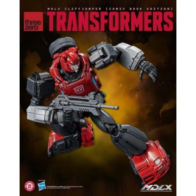 TRANSFORMERS MDLX CLIFFJUMPER COMIC BOOK EDITION ACTION FIGURE THREEZERO