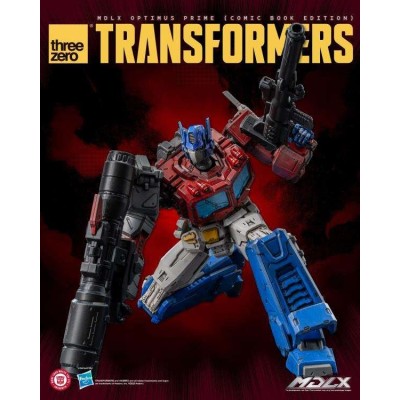 TRANSFORMERS MDLX OPTIMUS PRIME COMIC BOOK EDITION ACTION FIGURE THREEZERO