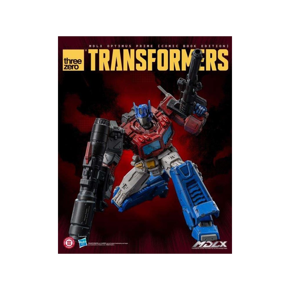 TRANSFORMERS MDLX OPTIMUS PRIME COMIC BOOK EDITION ACTION FIGURE THREEZERO