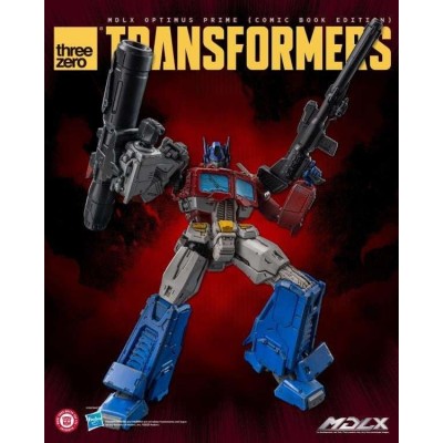 THREEZERO TRANSFORMERS MDLX SERIES OPTIMUS PRIME COMIC BOOK VERSION ACTION FIGURE