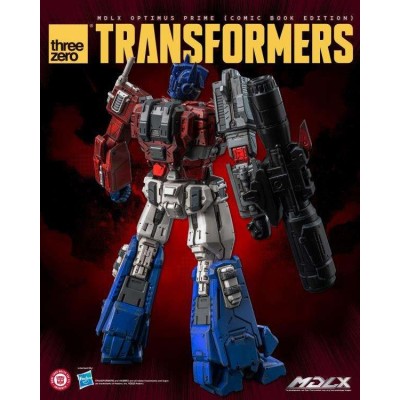 THREEZERO TRANSFORMERS MDLX SERIES OPTIMUS PRIME COMIC BOOK VERSION ACTION FIGURE