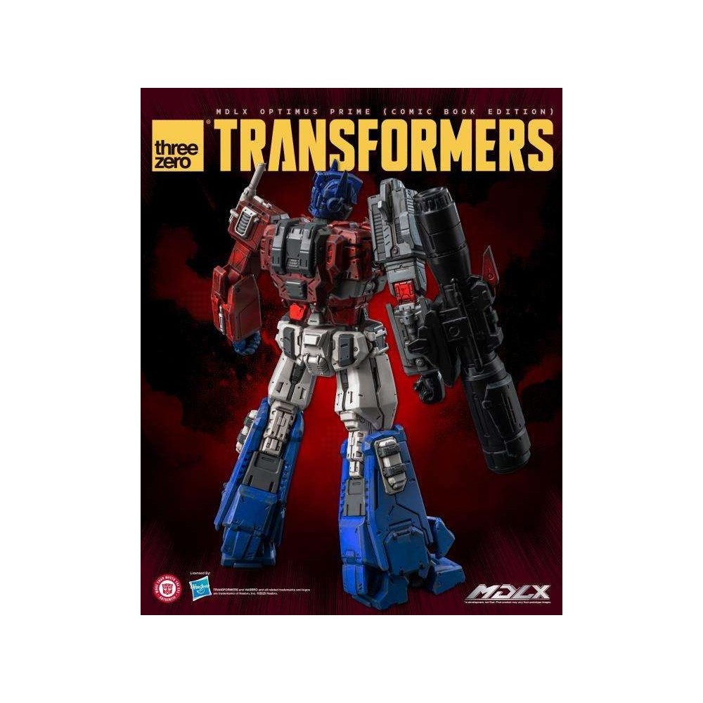 THREEZERO TRANSFORMERS MDLX SERIES OPTIMUS PRIME COMIC BOOK VERSION ACTION FIGURE