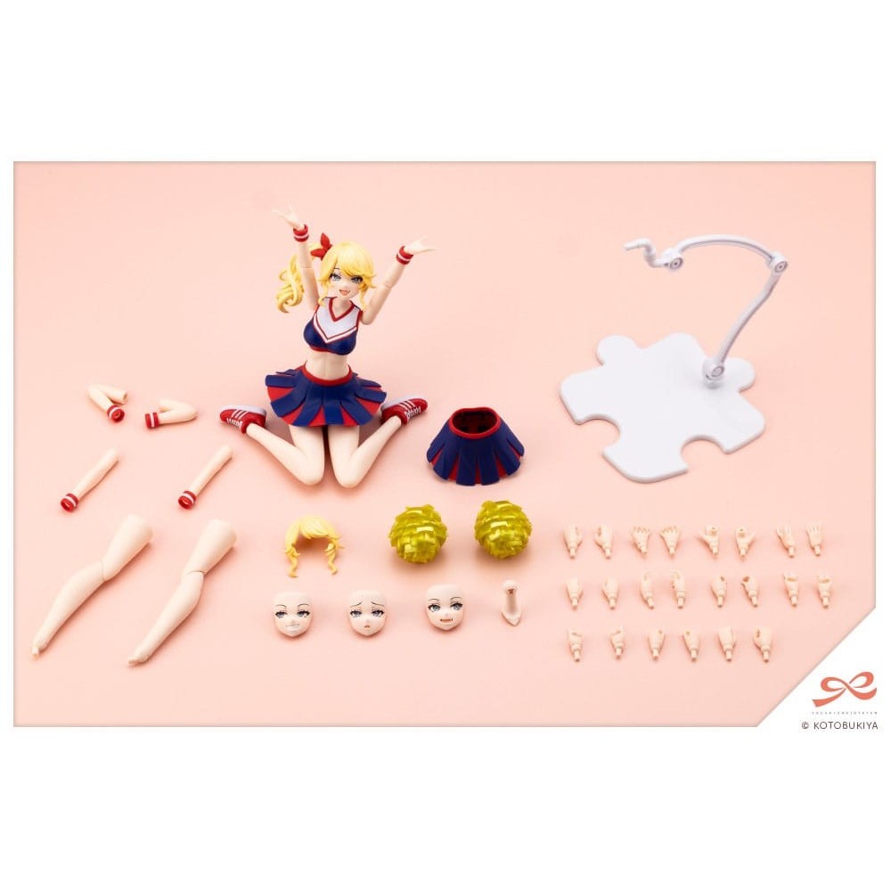 KOTOBUKIYA SOUSAI SHOJO TEIEN SEIRA ICHIJO CHEERLEADING COSTUME DREAMING STYLE VITAMIN YELL MODEL KIT ACTION FIGURE