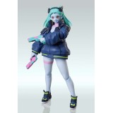 ANIPLEX CYBERPUNK EDGERUNNERS REBECCA BUZZMOD SERIES PVC ACTION FIGURE