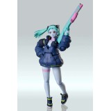 ANIPLEX CYBERPUNK EDGERUNNERS REBECCA BUZZMOD SERIES PVC ACTION FIGURE