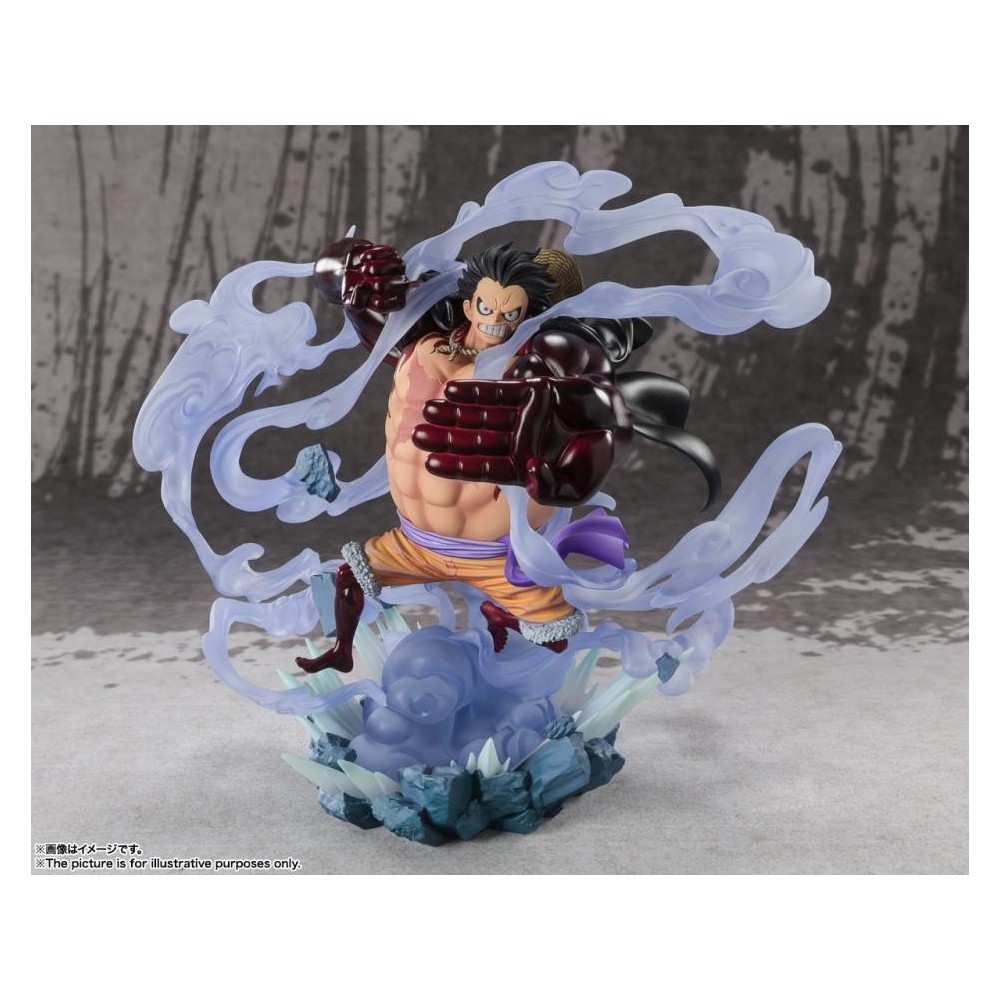 ONE PIECE ZERO LUFFY GEAR 4 ONIGASHIMA FIGUARTS ZERO FIGURE STATUA BANDAI