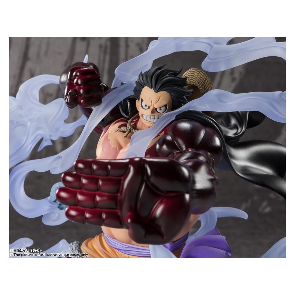 BANDAI ONE PIECE ZERO LUFFY GEA4 ONIGASHIMA FIGUARTS ZERO FIGURE STATUE RERUN