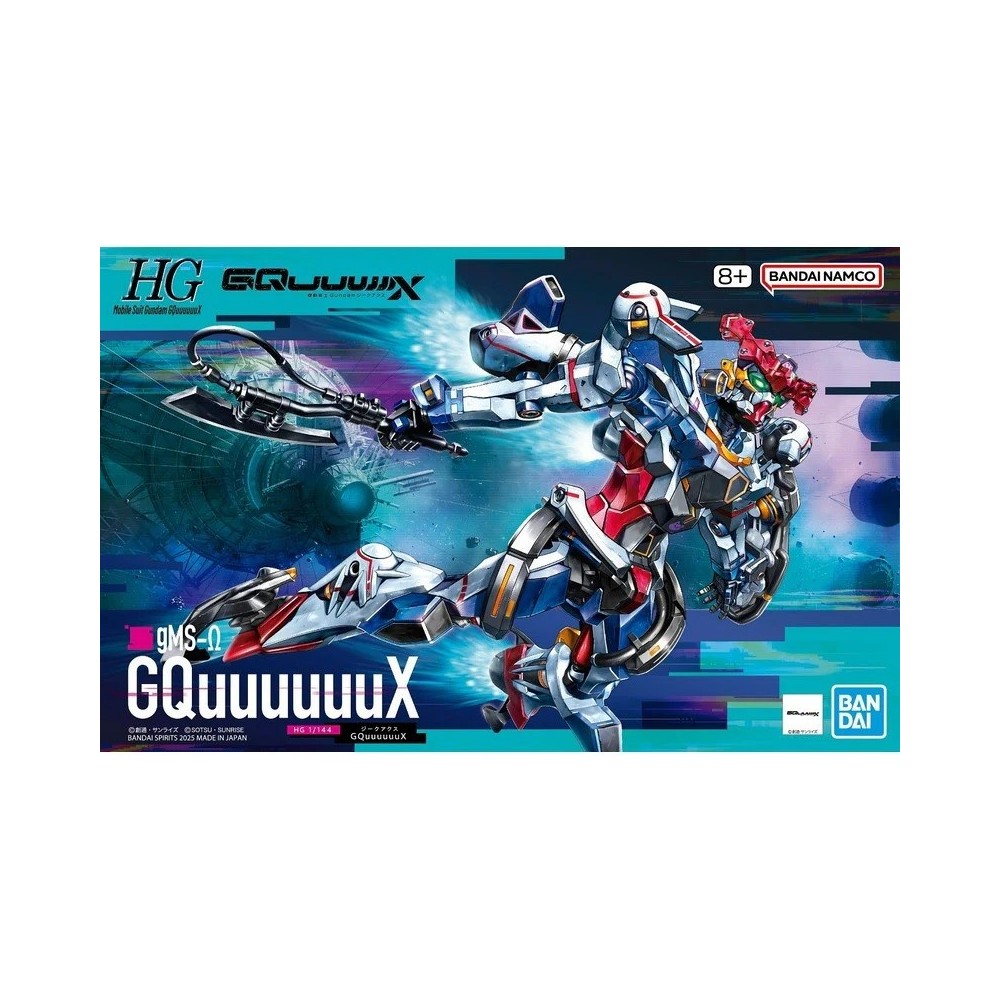 HG HIGH GRADE GQUUUUUUX 1/144 MODEL KIT ACTION FIGURE BANDAI
