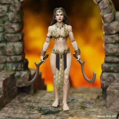 CONAN BELIT QUEEN OF THE BLACK COAST ACTION FIGURE BOSS FIGHT STUDIO
