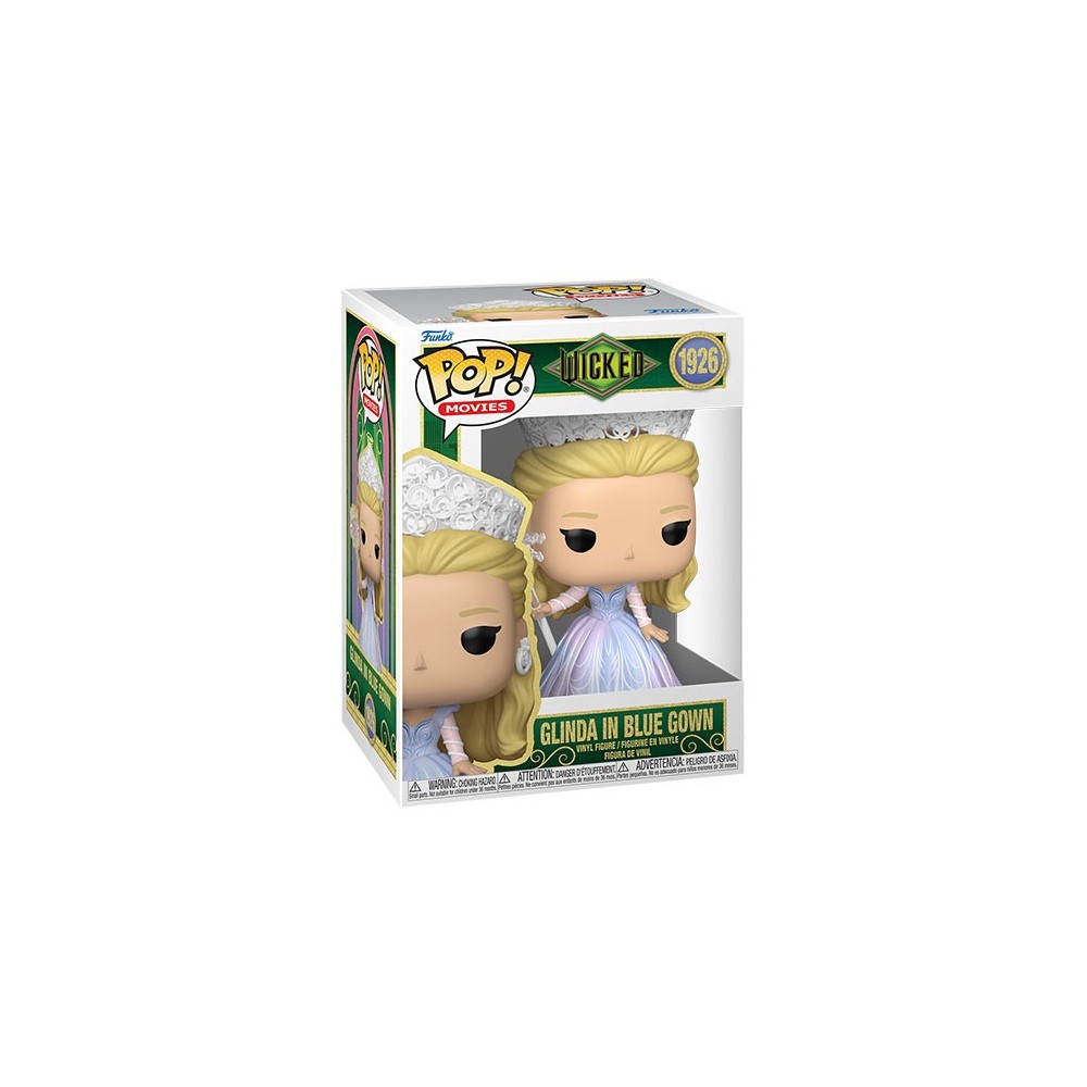 FUNKO FUNKO POP! WICKED GLINDA IN BLUE GOWN BOBBLE HEAD FIGURE