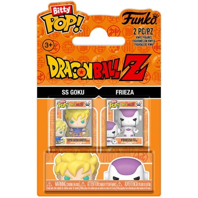 FUNKO BITTY POP! DRAGON BALL Z SS GOKU E FREEZER VINYL MINI FIGURE FUNKO