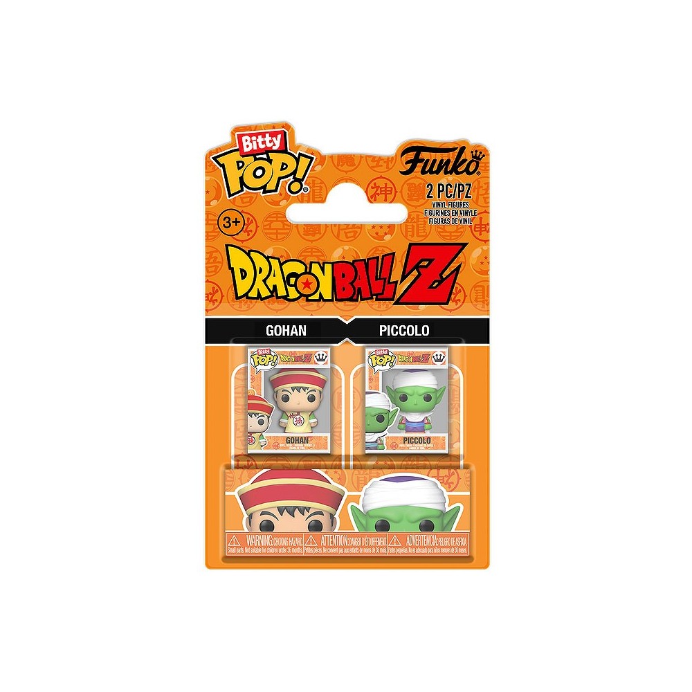 FUNKO FUNKO BITTY POP! DRAGON BALL Z GOHAN AND PICCOLO VINYL MINI FIGURES