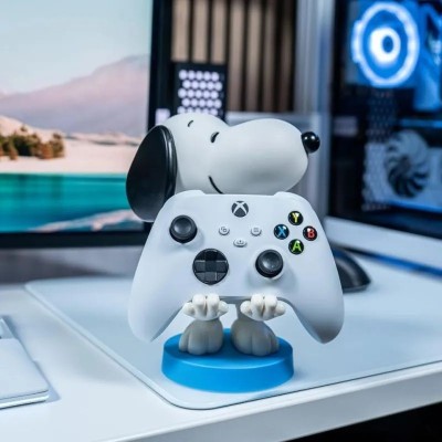 PEANUTS SNOOPY CABLE GUY STATUA 20CM FIGURE EXQUISITE GAMING