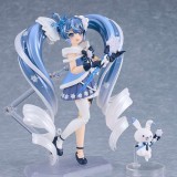 GOOD SMILE COMPANY HATSUNE MIKU SNOW MIKU CRYSTAL SNOW FIGMA SERIES PVC ACTION FIGURE