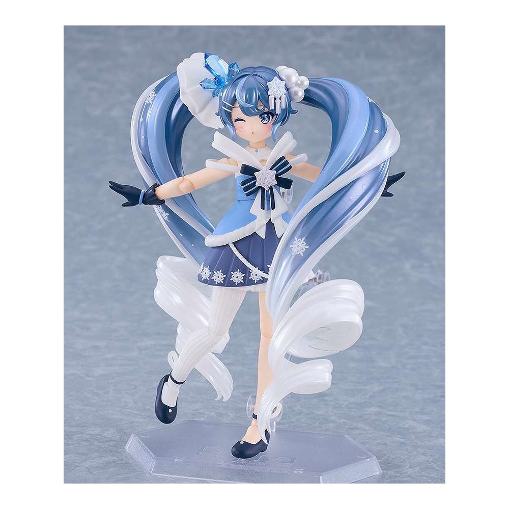 HATSUNE MIKU SNOW MIKU CRYSTAL SNOW FIGMA ACTION FIGURE GOOD SMILE COMPANY
