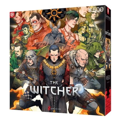 GOOD LOOT THE WITCHER NILFGAARD ​​GAMING PUZZLE 500 PIECES 48X68CM