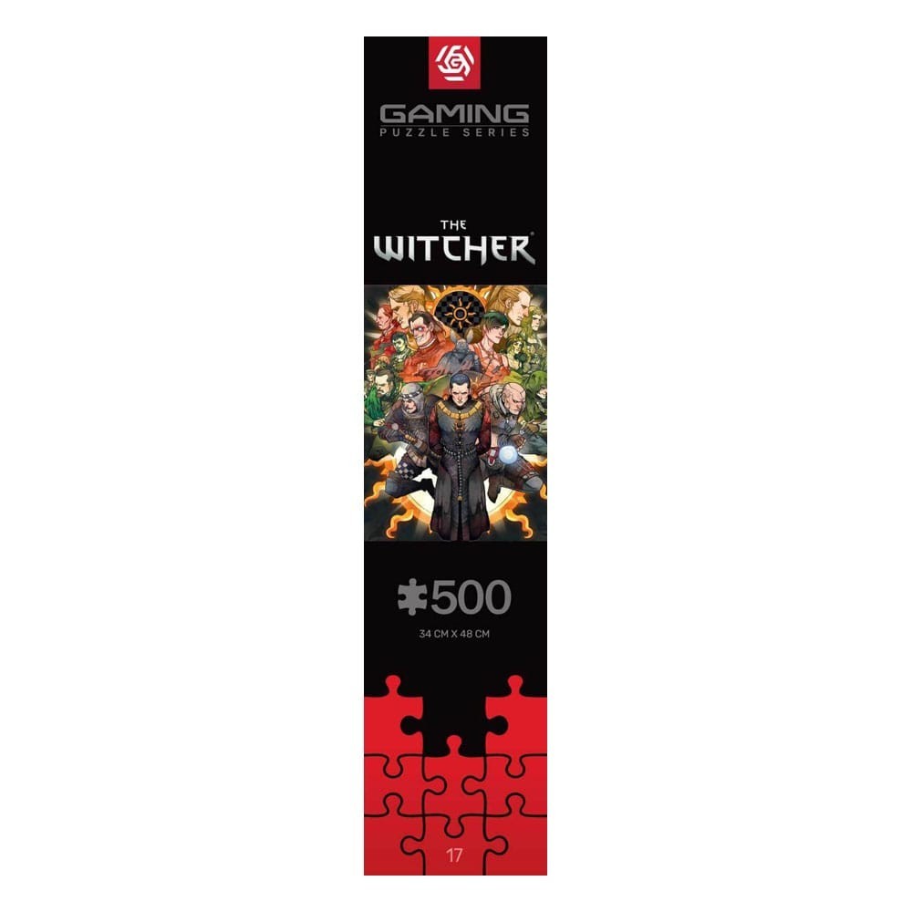 THE WITCHER NILFGAARD GAMING PUZZLE 500 PEZZI 48X68CM GOOD LOOT