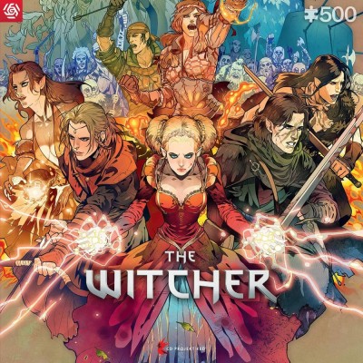 THE WITCHER SCOIA'TAEL GAMING PUZZLE 500 PEZZI 48X68CM GOOD LOOT