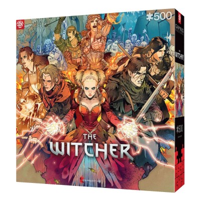 THE WITCHER SCOIA'TAEL GAMING PUZZLE 500 PEZZI 48X68CM GOOD LOOT