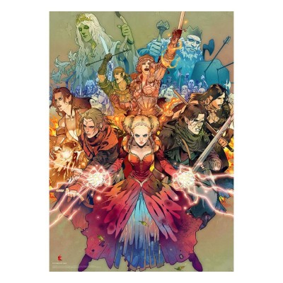 GOOD LOOT THE WITCHER SCOIA'TAEL ​​GAMING PUZZLE 500 PIECES 48X68CM