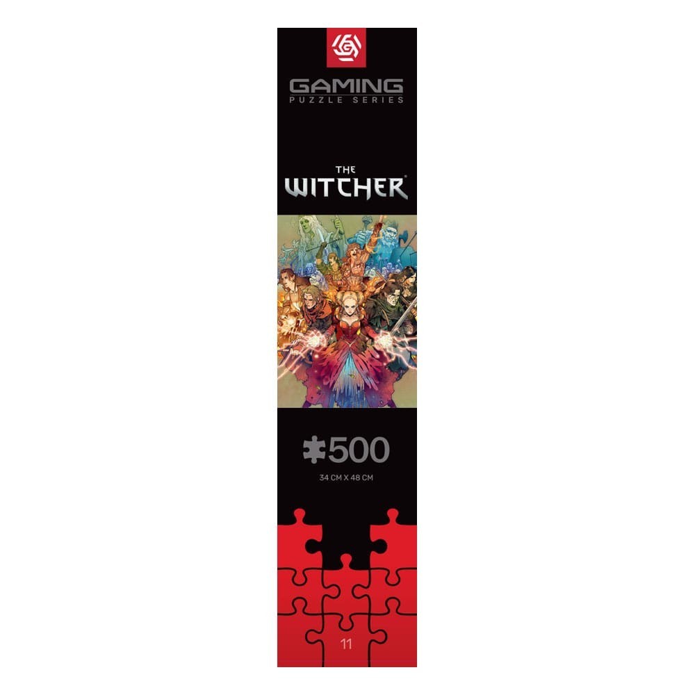 THE WITCHER SCOIA'TAEL GAMING PUZZLE 500 PEZZI 48X68CM GOOD LOOT