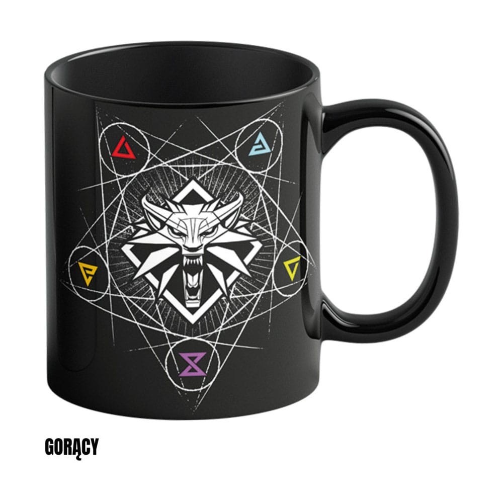 GOOD LOOT THE WITCHER III WILD HUNT WITCHER SIGNS HEAT CHANGE MUG