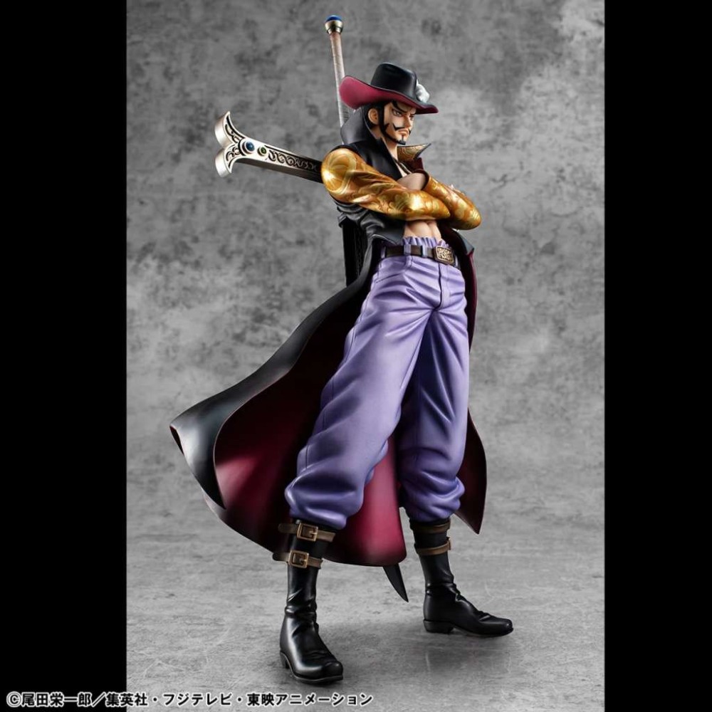 ONE PIECE P.O.P. DRACULE MIHAWK HAWK EYE STATUA FIGURE MEGAHOUSE