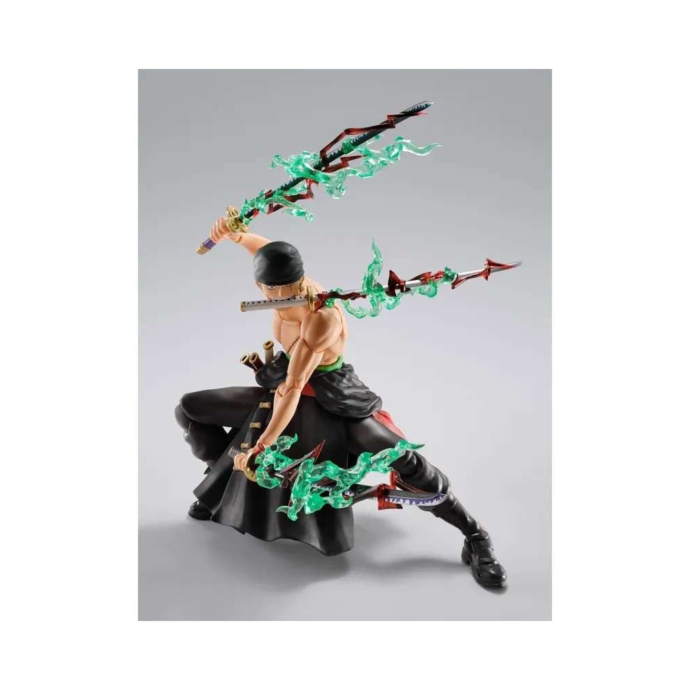 ONE PIECE RORONOA ZORO KING OF HELL S.H. FIGUARTS ACTION FIGURE BANDAI