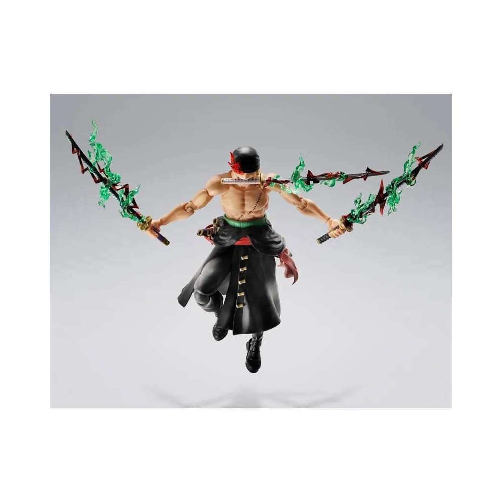 ONE PIECE RORONOA ZORO KING OF HELL S.H. FIGUARTS ACTION FIGURE BANDAI