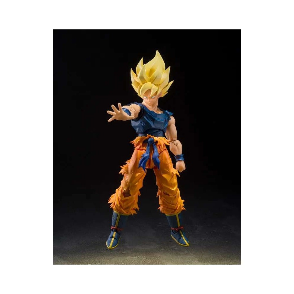 DRAGON BALL Z SUPER SAIYAN GOKU FIGHTER RAGE S.H. FIGUARTS ACTION FIGURE BANDAI