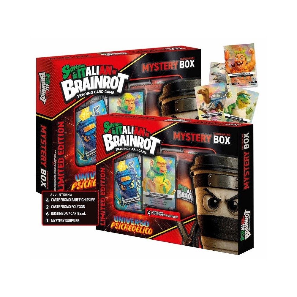 SKIFIDOL ITALIAN BRAINROT UNIVERSO PSICHEDELICO MYSTERY BOX LIMITED EDITION