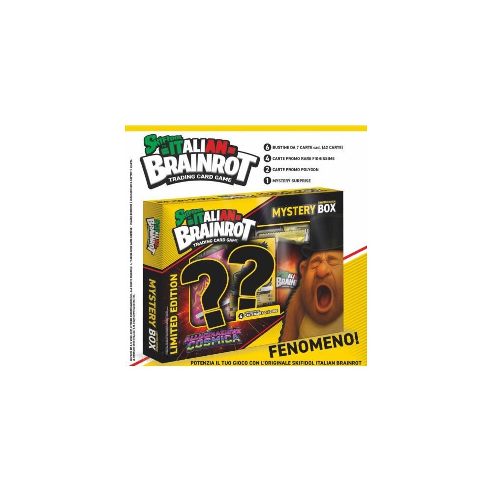SKIFIDOL ITALIAN BRAINROT ALLUCINAZIONE COSMICA MYSTERY BOX LIMITED EDITION