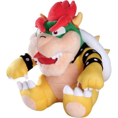 SUPER MARIO 30CM BOWSER PUPAZZO PELUCHE FIGURE SIMBA TOYS