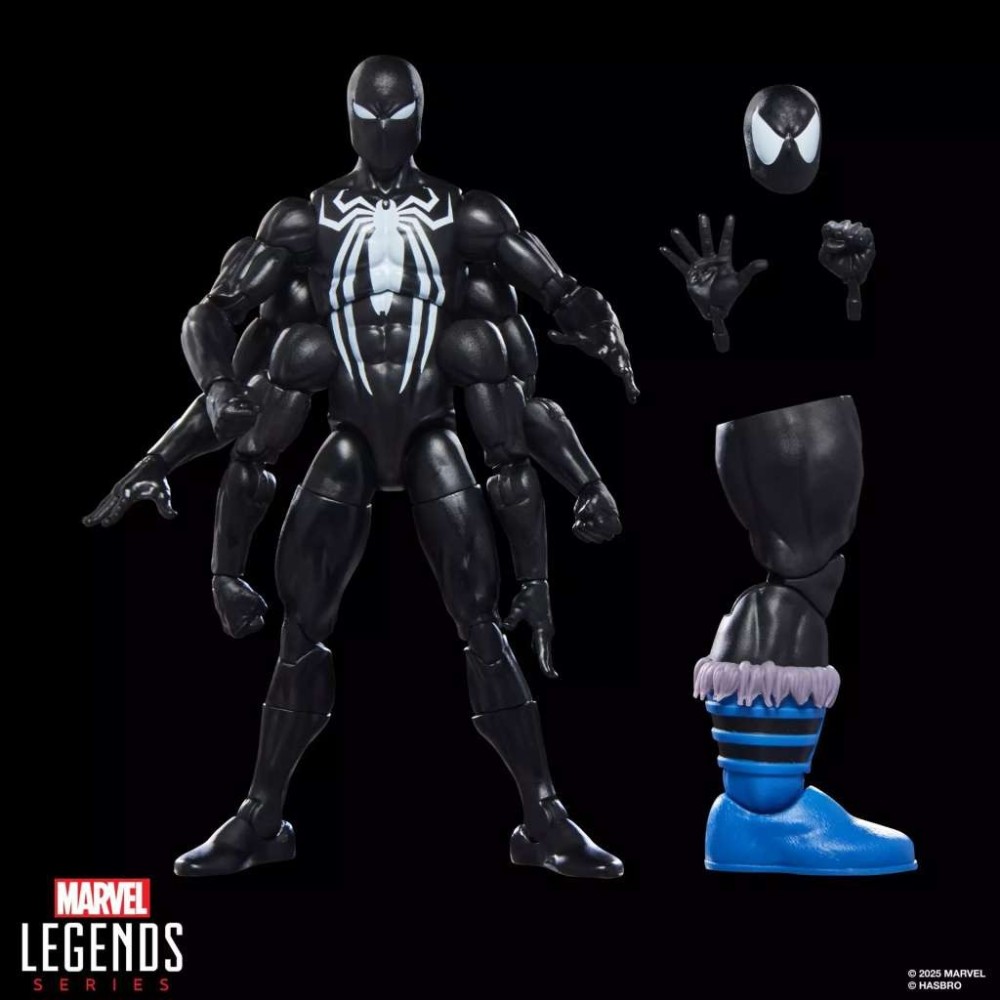 MARVEL LEGENDS DARK AVENGERS SPIDER-MAN BAF EXECUTIONER ACTION FIGURE HASBRO