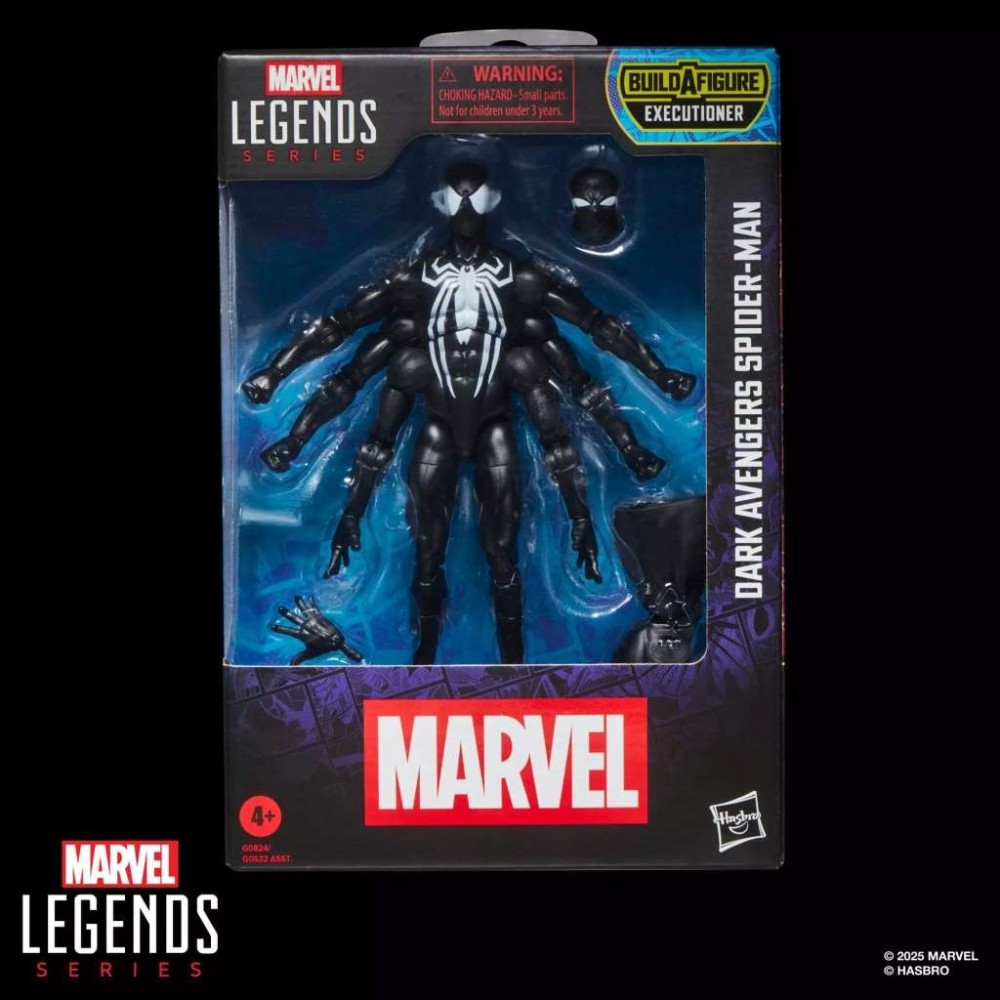 HASBRO MARVEL LEGENDS DARK AVENGERS SPIDER-MAN BAF EXECUTIONER SERIES PVC ACTION FIGURE
