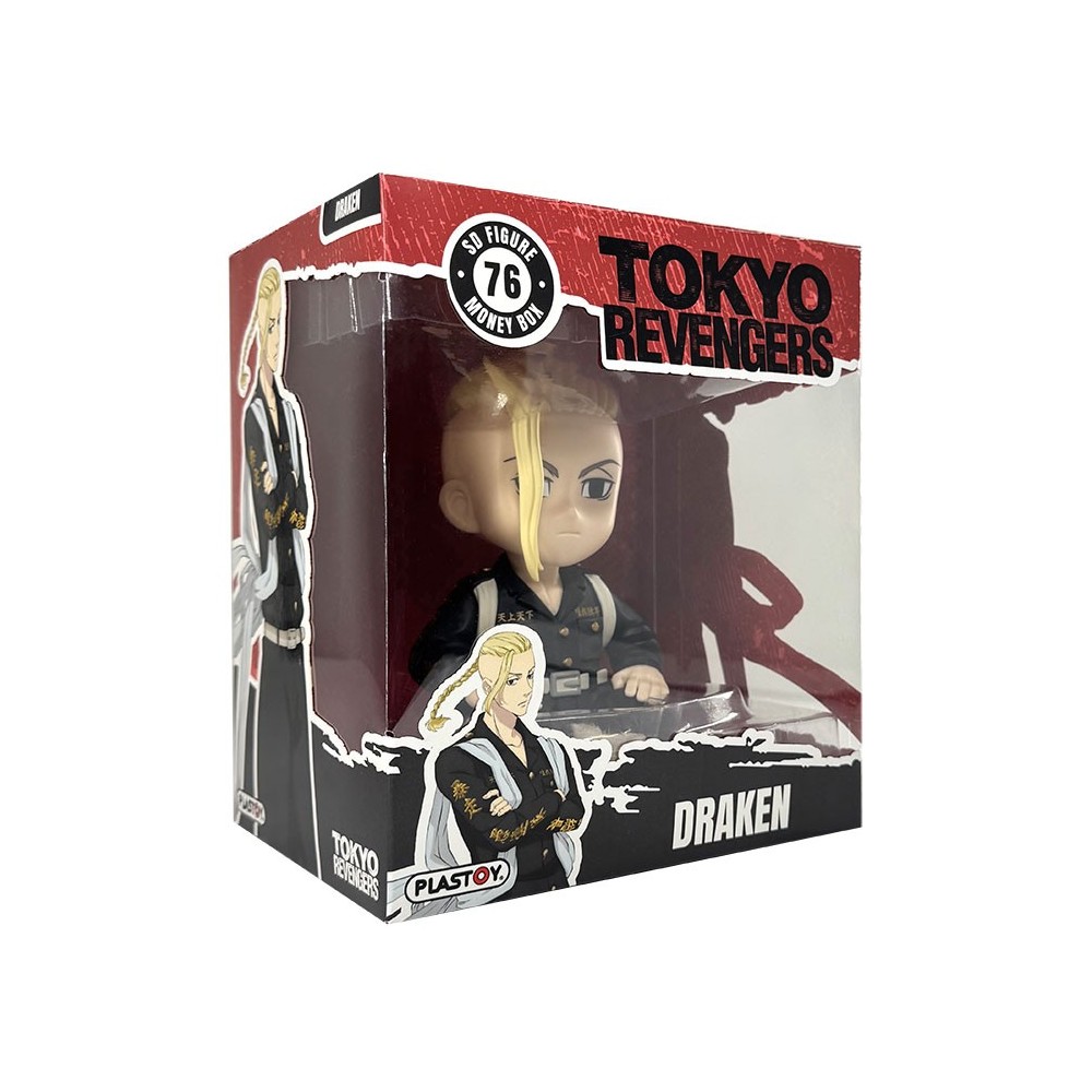 TOKYO REVENGERS MIKEY MANJIRO SANO FIGURE SALVADANAIO PLASTOY