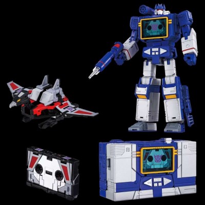 HASBRO TRANSFORMERS TAKARA TOMY SOUNDWAVE AND CONDOR PVC ACTION FIGURES