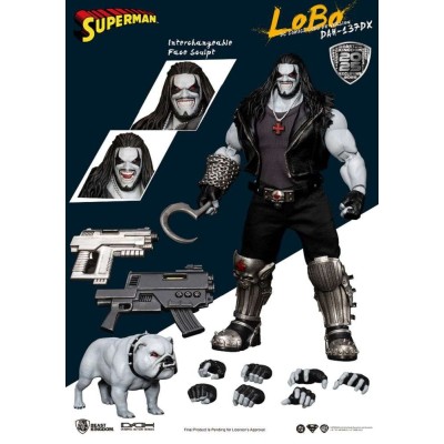 DC COMICS DAH-137DX LOBO DX VERSION ACTION FIGURE BEAST KINGDOM