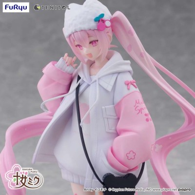 HATSUNE MIKU SAKURA MIKU COOL STYLE TENITOL PETIT FIGURE STATUA FURYU