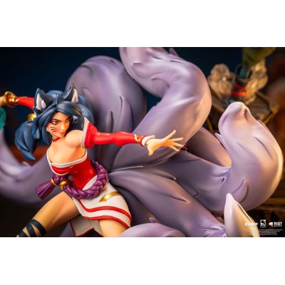 PURE ARTS LEAGUE OF LEGENDS EKKO AND AHRI 2XKO 1/10 STATUE FIGURE DIORAMA