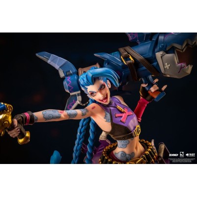 PURE ARTS LEAGUE OF LEGENDS JINX AND WARWICK 2XKO 1/10 STATUE FIGURE DIORAMA