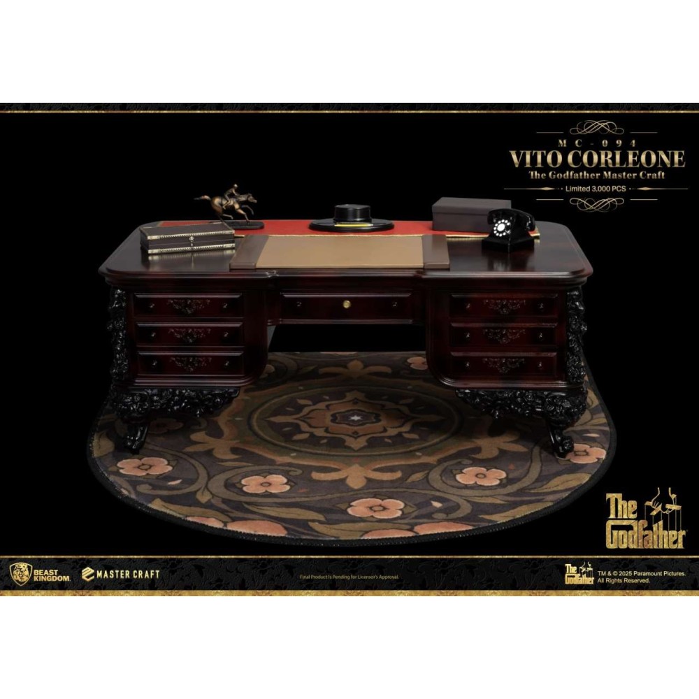 BEAST KINGDOM THE GODFATHER VITO CORLEONE MASTER CRAFT STATUE FIGURE